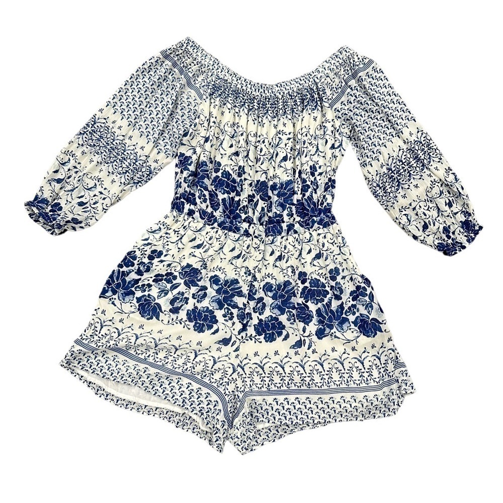 Anthropologie Clemente off shoulder romper - Picture 5 of 11